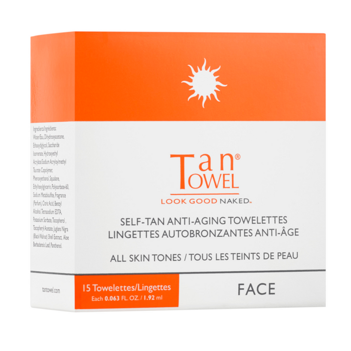Face Tan Towelettes